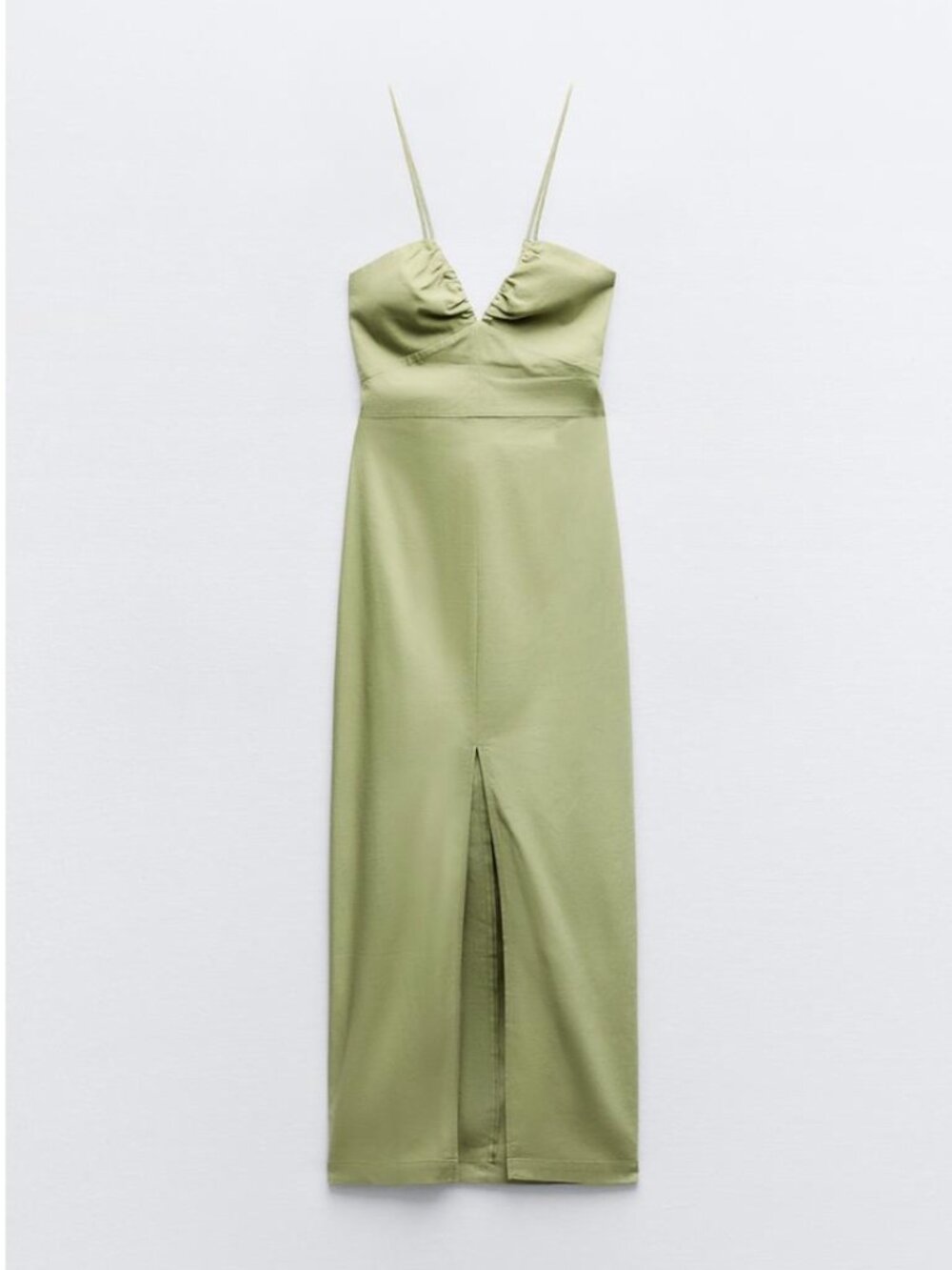 Zara Linen Blend Dress